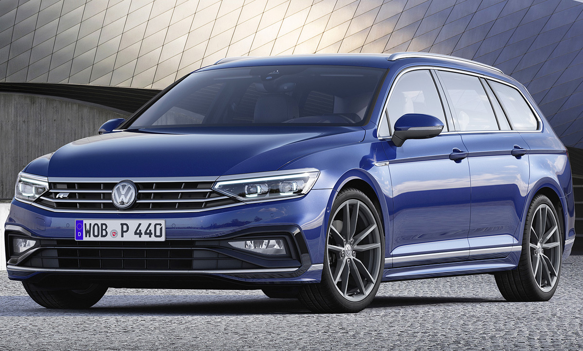 Vw Passat B8 Variant Facelift 2019 Motor Autozeitung De