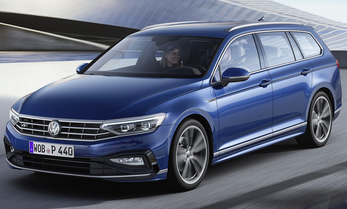 Vw Passat B8 Variant Facelift 2019 Motor Autozeitung De