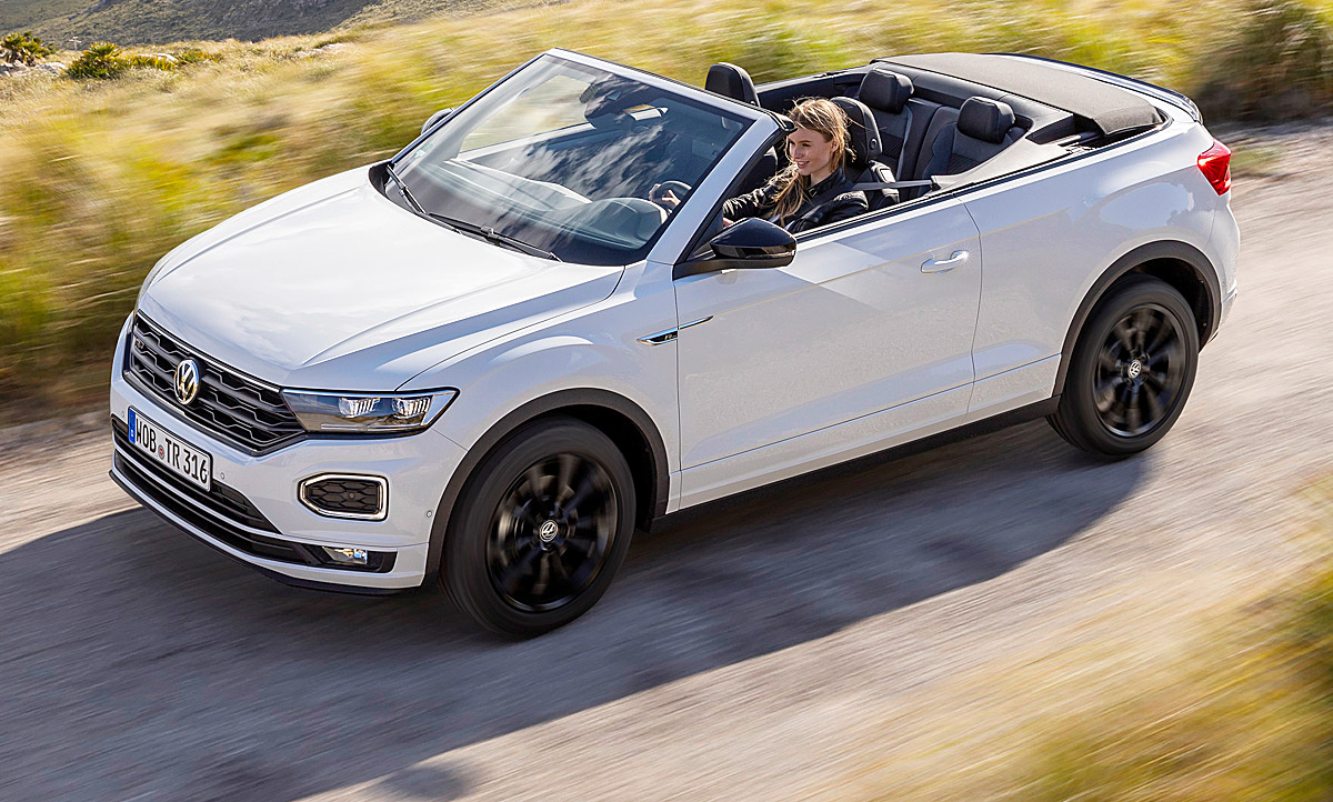 Neues Vw T Roc Cabrio 2020 Erste Testfahrt Autozeitungde