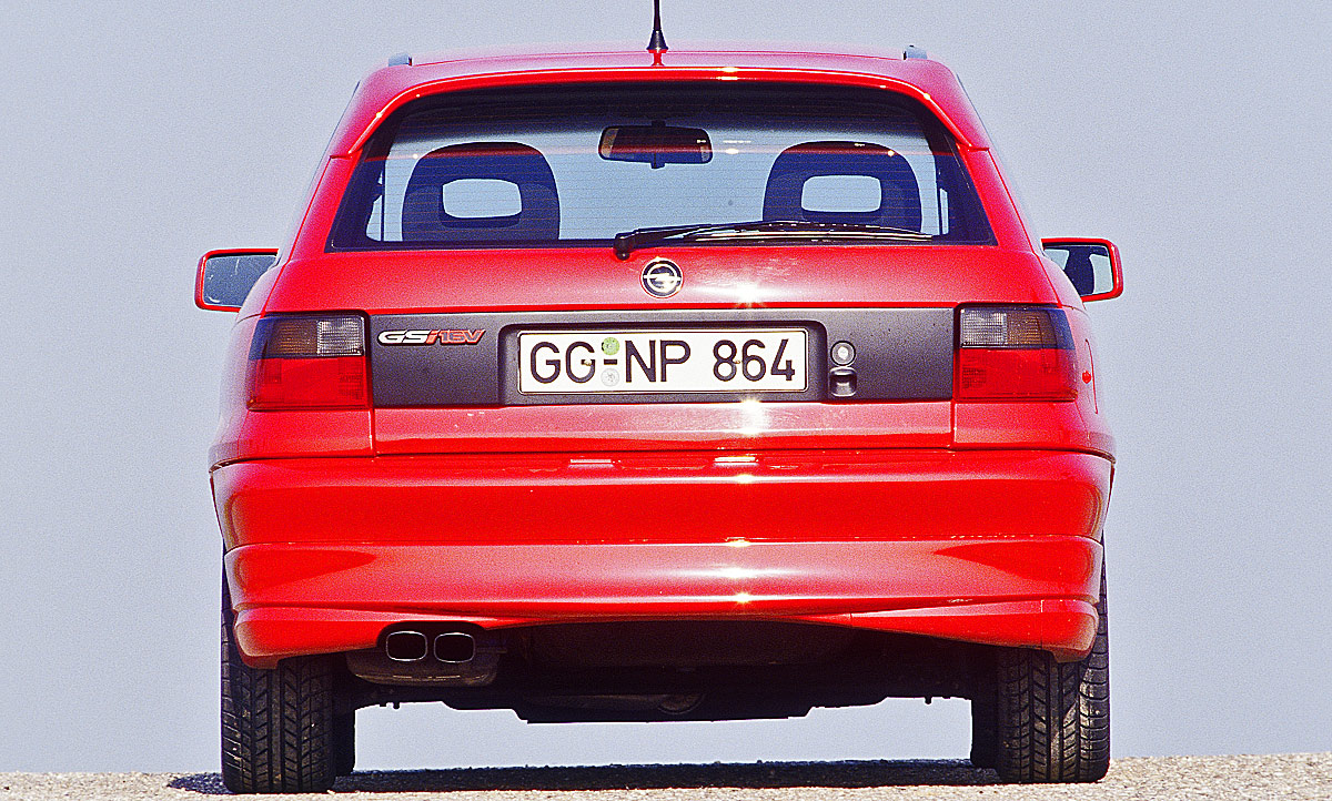 Bild Schnittzeichnung 1991 Opel Astra F GSi 16V 