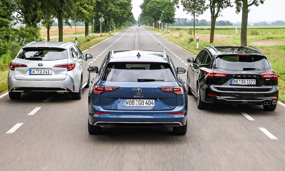 image.title Focus Turnier, Corolla Touring Sports & Golf Variant: Test
