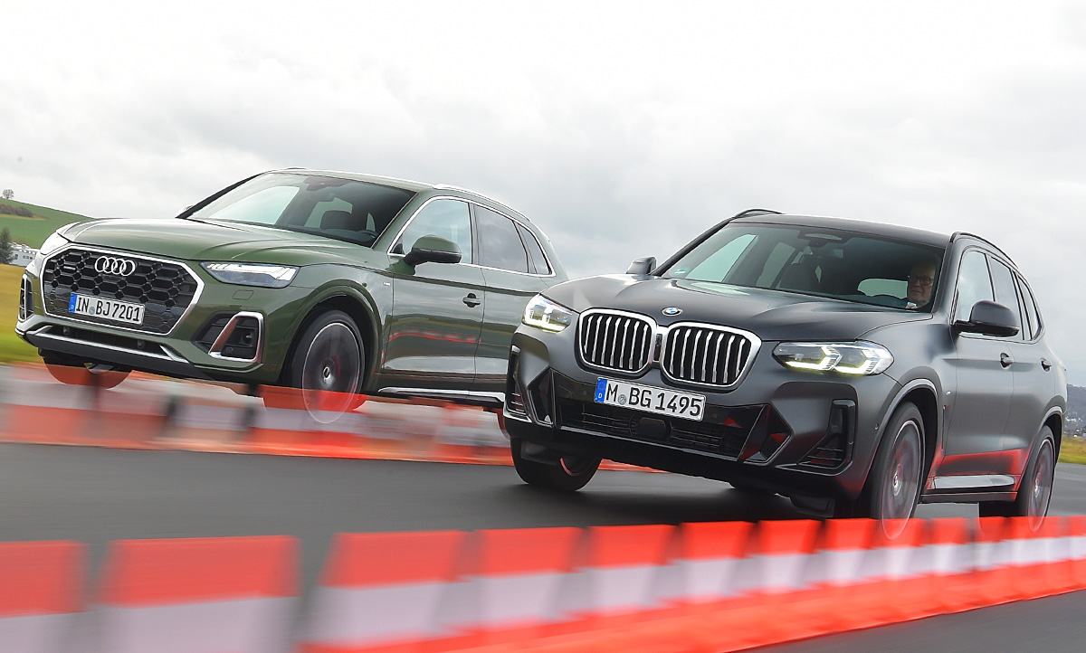 Audi Q5/BMW X3 Vergleichstest autozeitung.de