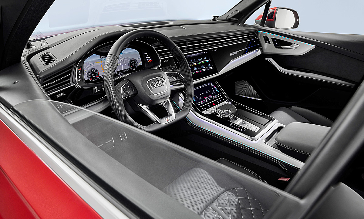 Audi Q7 Facelift 2019 Motor Ausstattung Autozeitung De