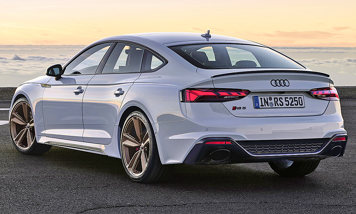 An Audi Rs Five Sportback Release
