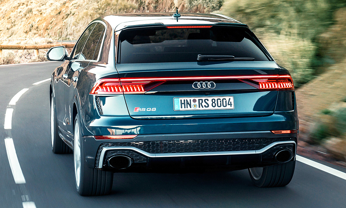 Audi q8 сзади
