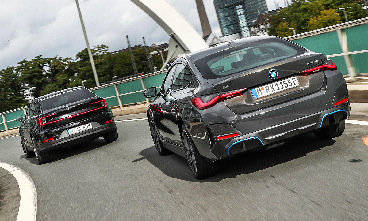 Neuer BMW i4 bei Testfahrten: Facelift für die Elektro-Limousine