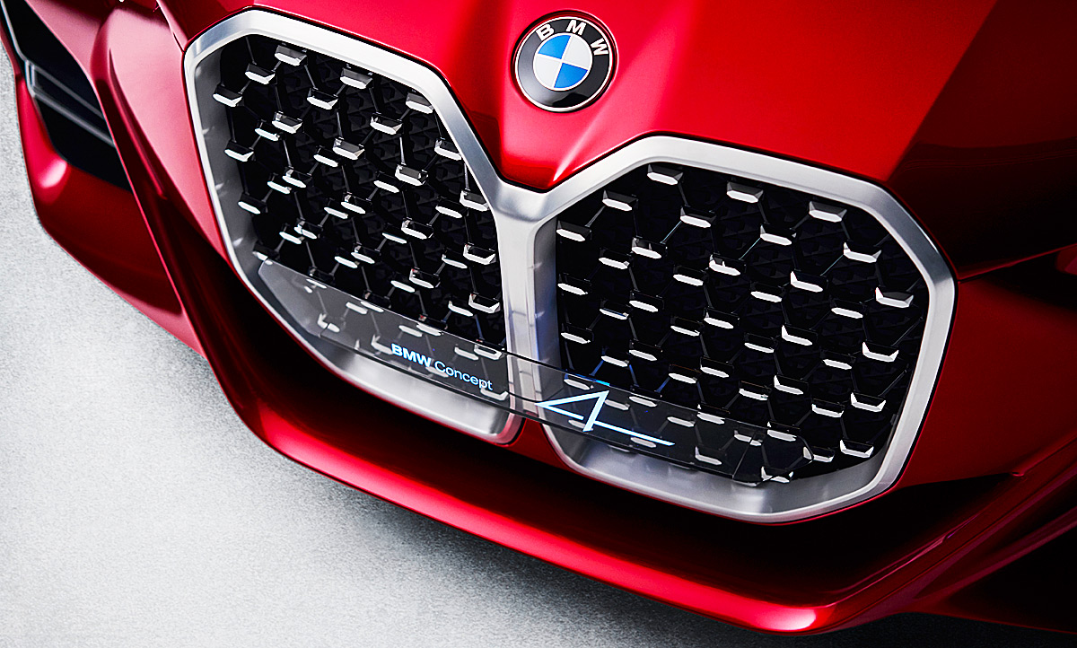 BMW-Niere: Kühlergrill, beleuchtet & Patent