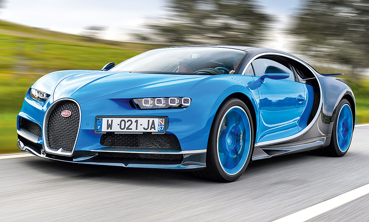 Bugatti Chiron Drift