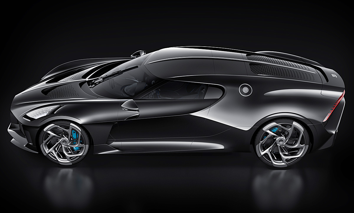 Bugatti La Voiture Noire 2019 Motor Ausstattung