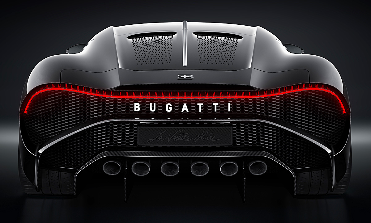 Bugatti La Voiture Noire 2019 Motor Ausstattung