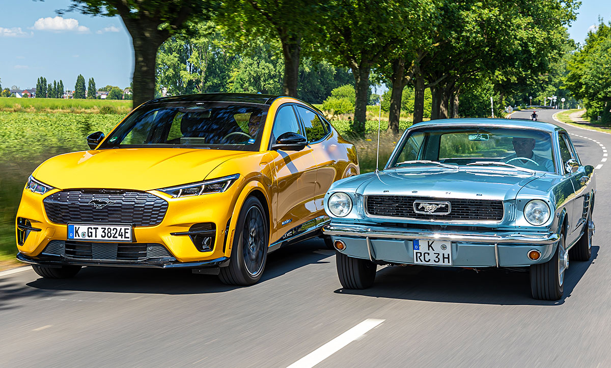 Ford Mustang Mach-E GT/Ford Mustang: Vergleich