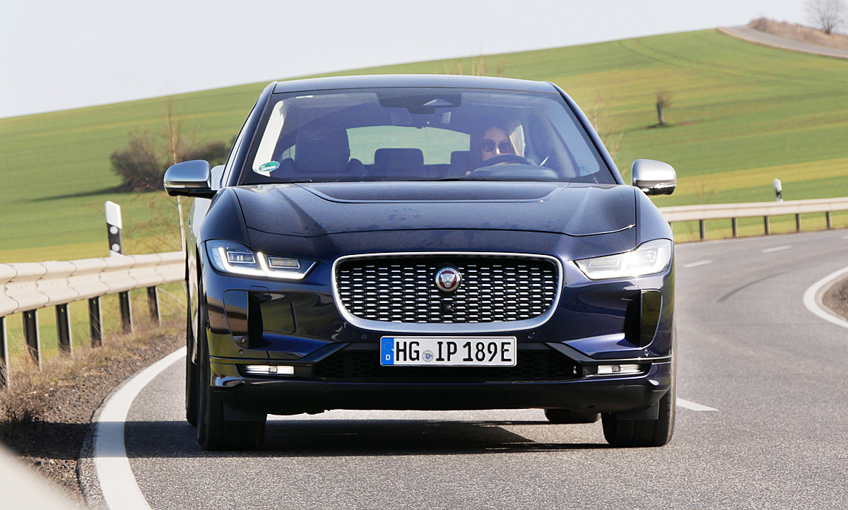 Jaguar I Pace Facelift 2020 Erste Testfahrt autozeitung