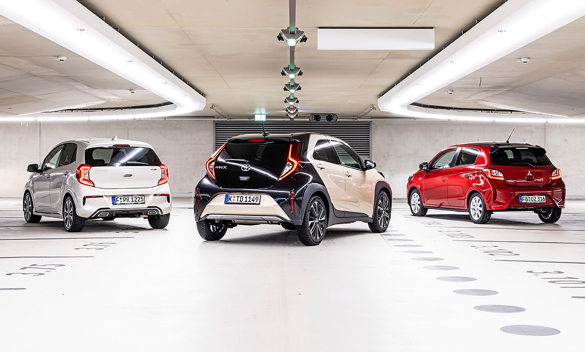 image.title Kia Picanto/Mitsubishi Space Star/Toyota Aygo X: Test