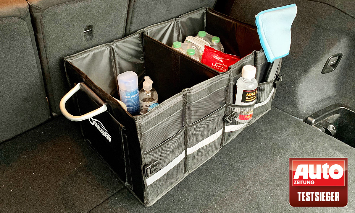 Auto Box Premium Kofferraum Aufbewahrungsbox aus Leder
