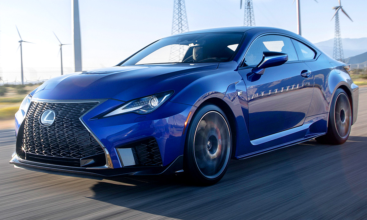 Neues Lexus Rc F Facelift 19 Erste Testfahrt Autozeitung De