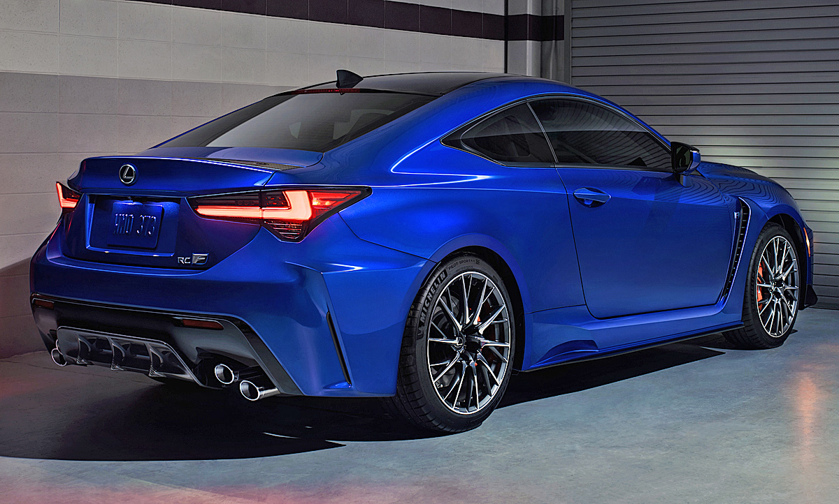 Lexus Rc F Facelift 2019 Motor Ausstattung Autozeitung De