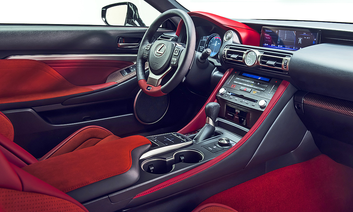 Lexus Rc F Facelift 2019 Motor Ausstattung Autozeitung De