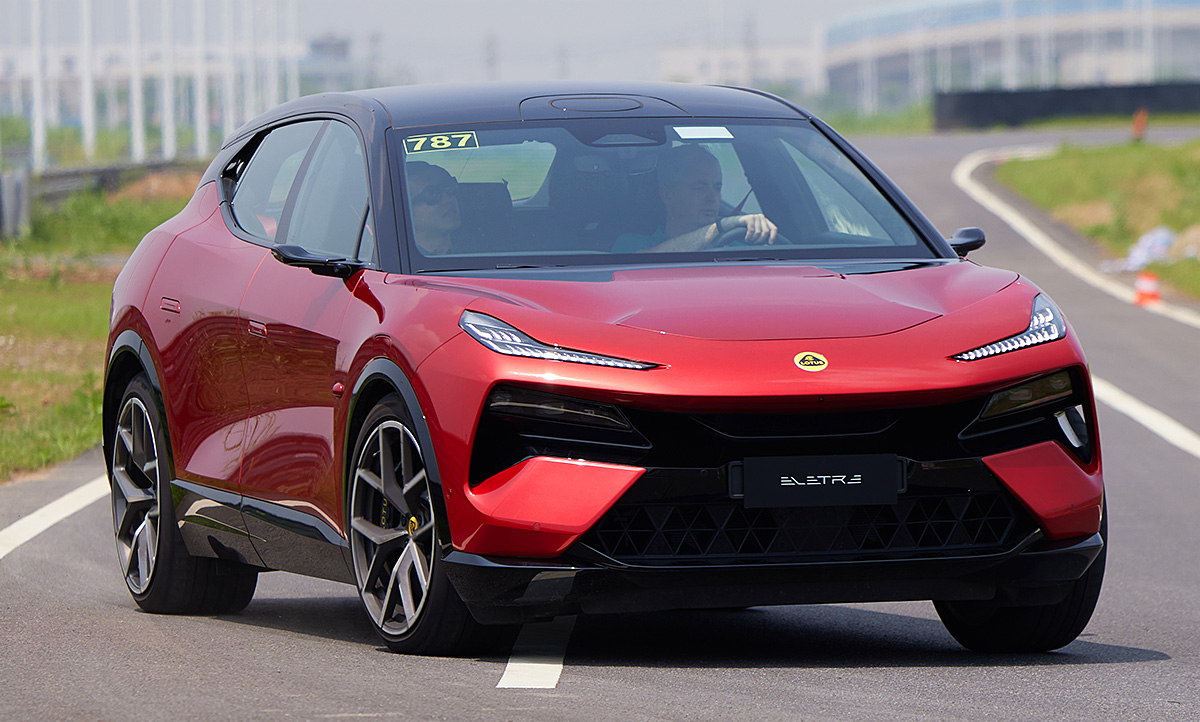 Neuer Lotus Eletre (2023) Erste Testfahrt autozeitung.de
