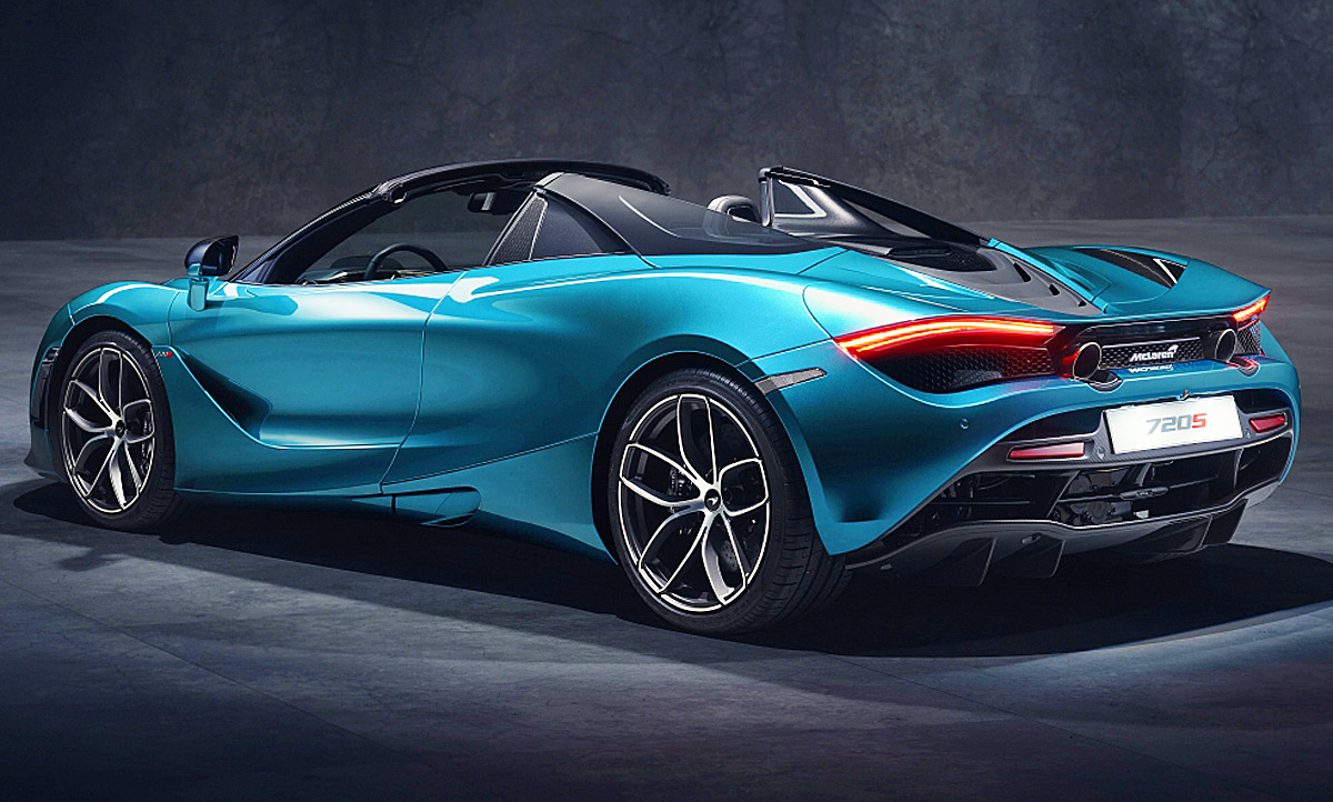 Mclaren 720s Spider 2019 Motor Ausstattung Autozeitung De