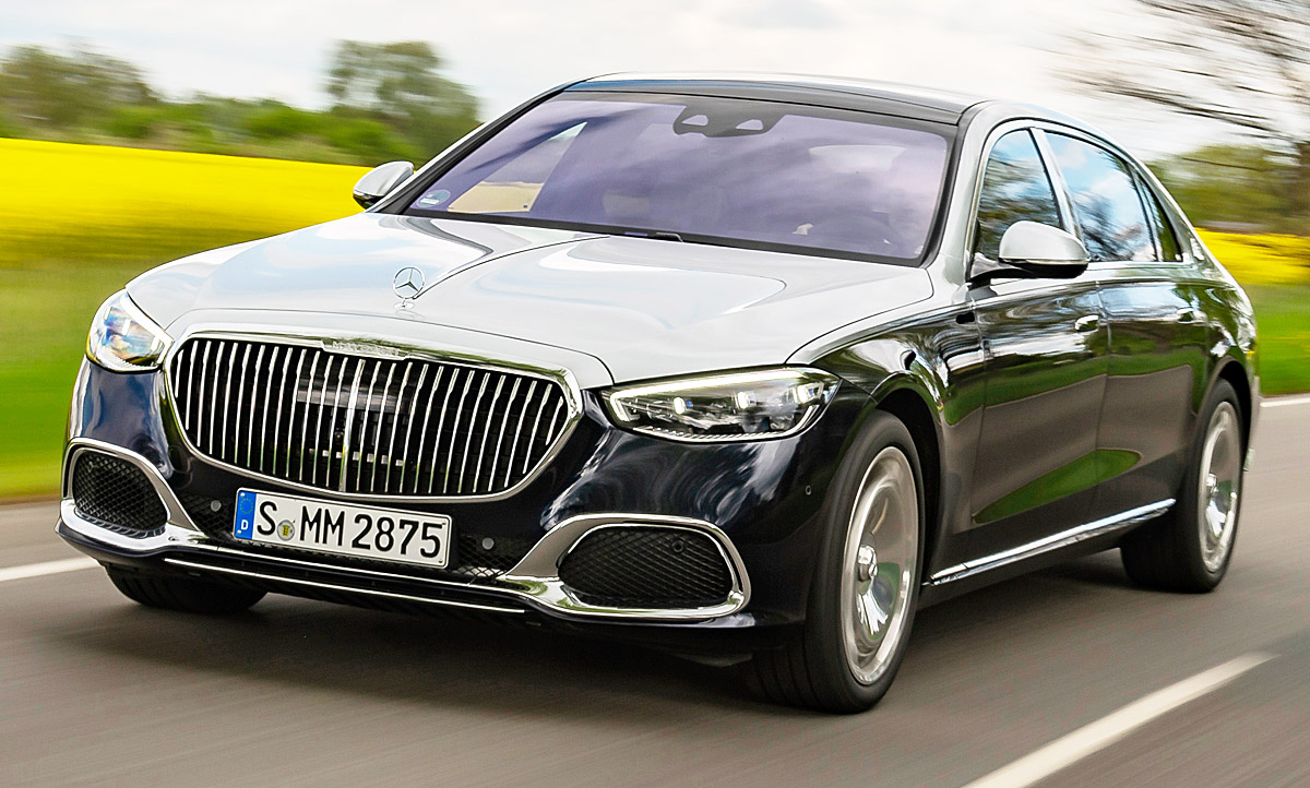 Mercedes-Maybach S-Klasse (2020): Testfahrt