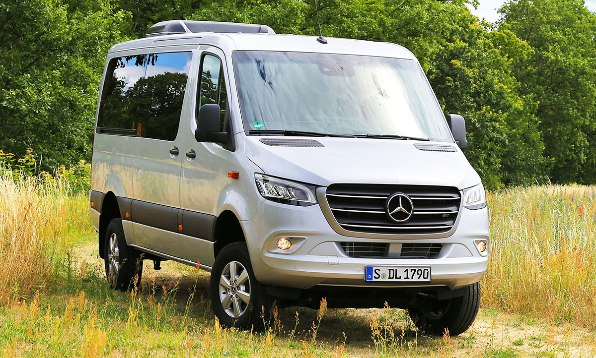 Mercedes Sprinter Tourer (2022) Erste Testfahrt autozeitung.de