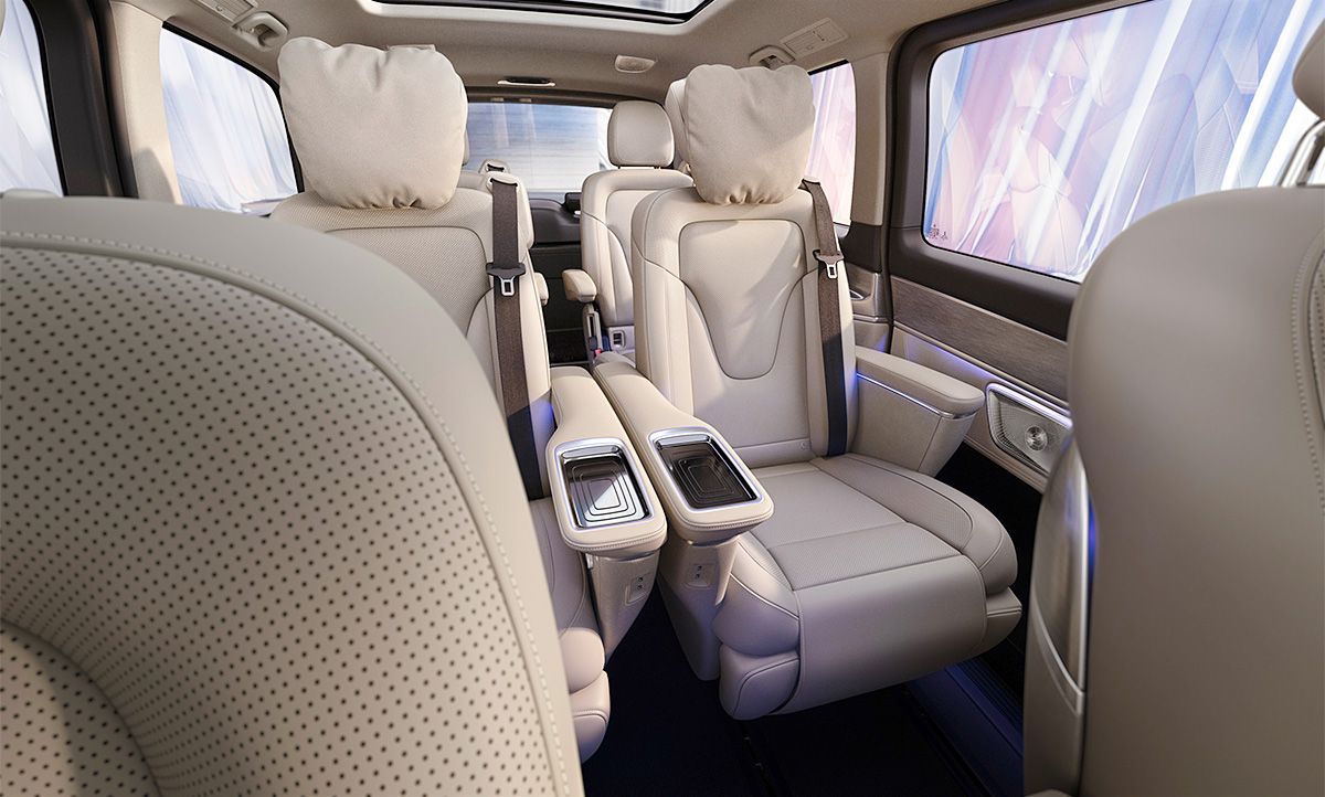 Mercedes V-Klasse Facelift (2024): Vorstellung - Design - Camper - Cockpit  - AUTO BILD