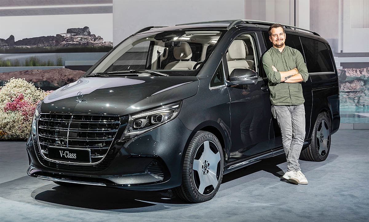 Mercedes VKlasse Facelift (2024) EQV/AMG autozeitung.de