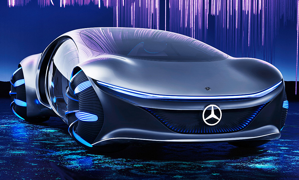 Mercedes Vision Avtr Ces 2020 Autozeitung De
