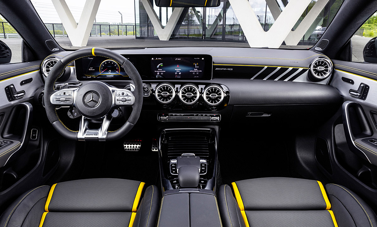 Mercedes Amg Cla 45 2019 Motor Ausstattung Autozeitung De