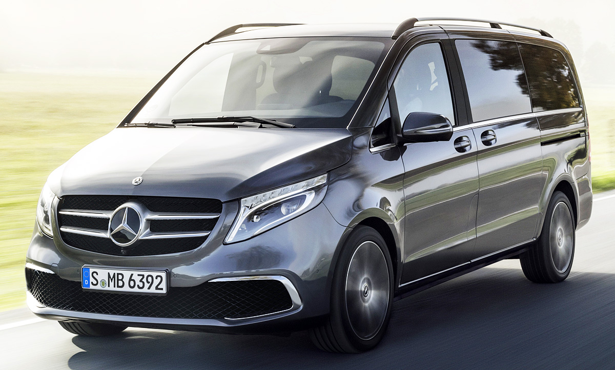 Mercedes V Klasse Facelift 2019 Motor Autozeitung De