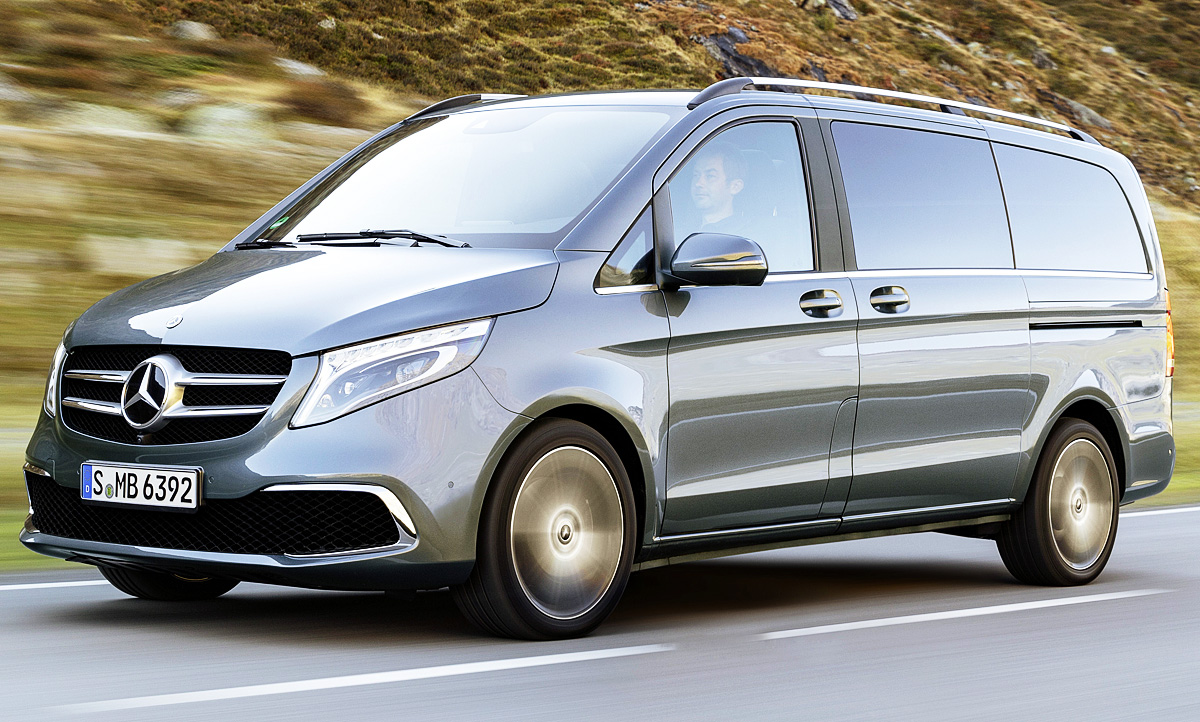 Mercedes V Klasse Facelift 2019 Motor Autozeitung De