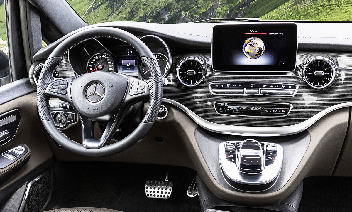 Mercedes V-Klasse Facelift: Neue Front, neues Cockpit, mehr Camper-Extras -  AUTO BILD
