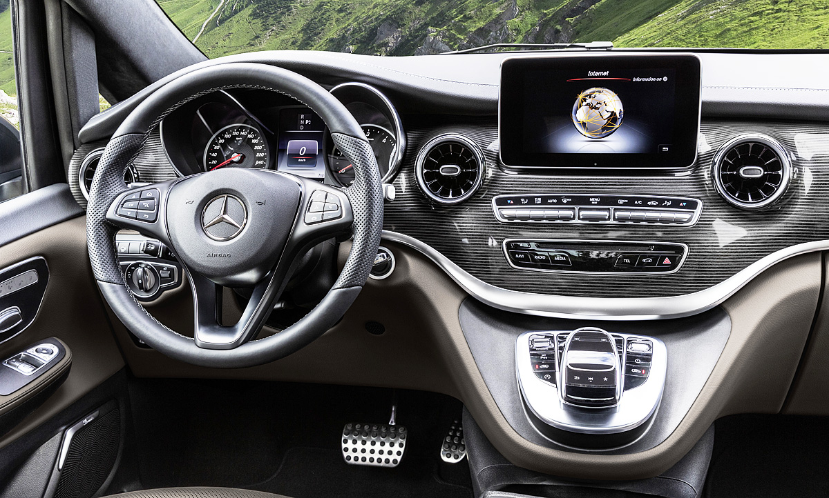 Mercedes V Klasse Facelift 2019 Motor Autozeitung De