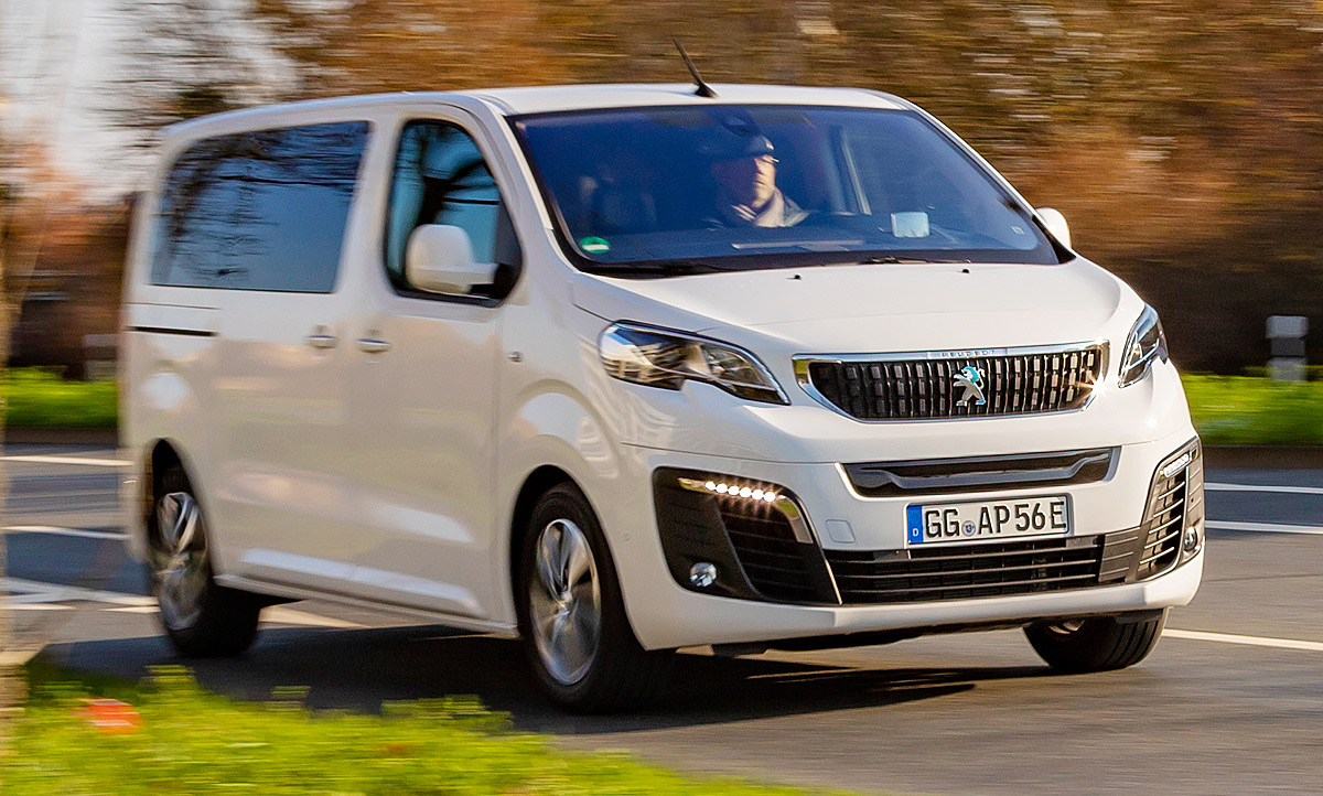 Neuer Peugeot e Traveller 2020 Testfahrt autozeitung de