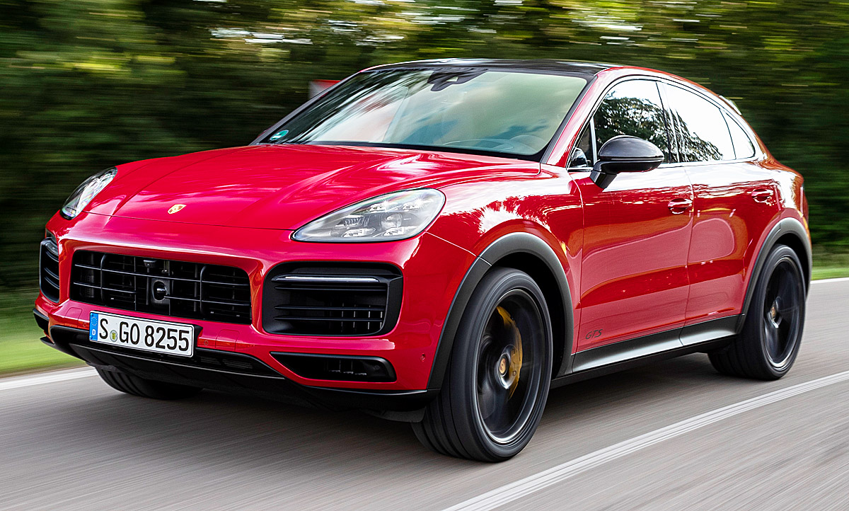 Neuer Porsche Cayenne GTS Coupé (2020) Testfahrt