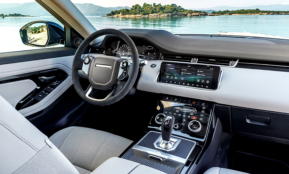 Neuer Range Rover Evoque 2019 Erste Testfahrt