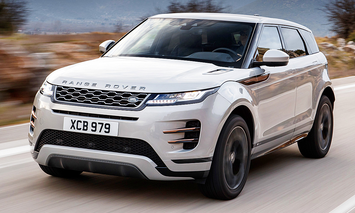 Neuer Range Rover Evoque 2019 Erste Testfahrt