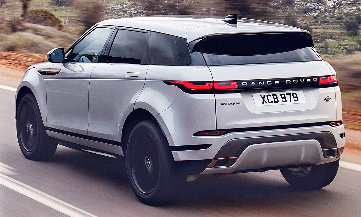 Neuer Range Rover Evoque 2019 Erste Testfahrt