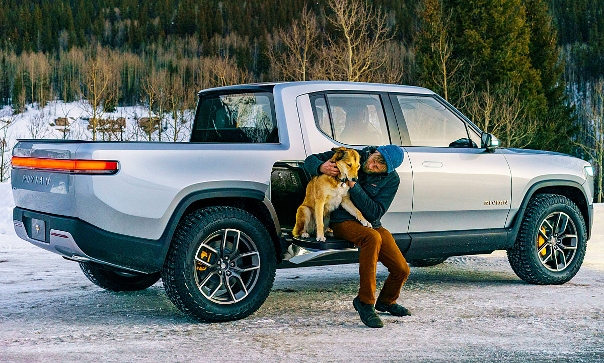 Rivian pickup truck discount