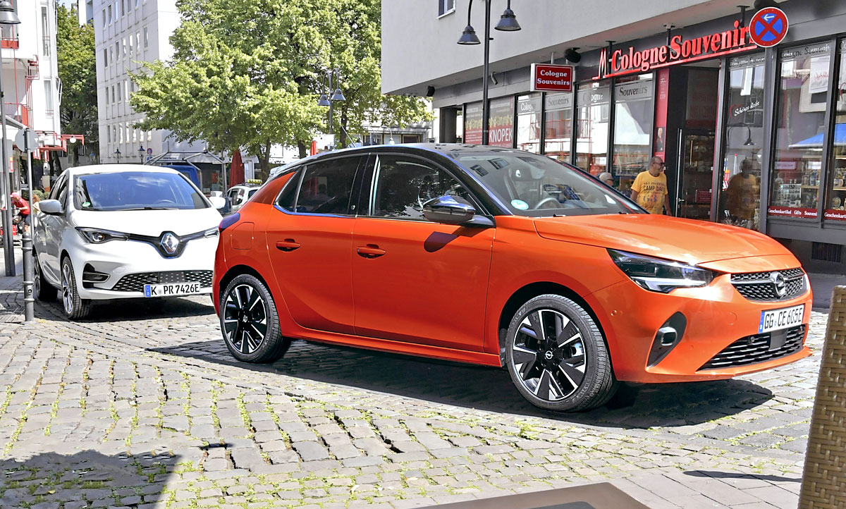 Opel Corsa-e/Renault Zoe: Vergleichstest