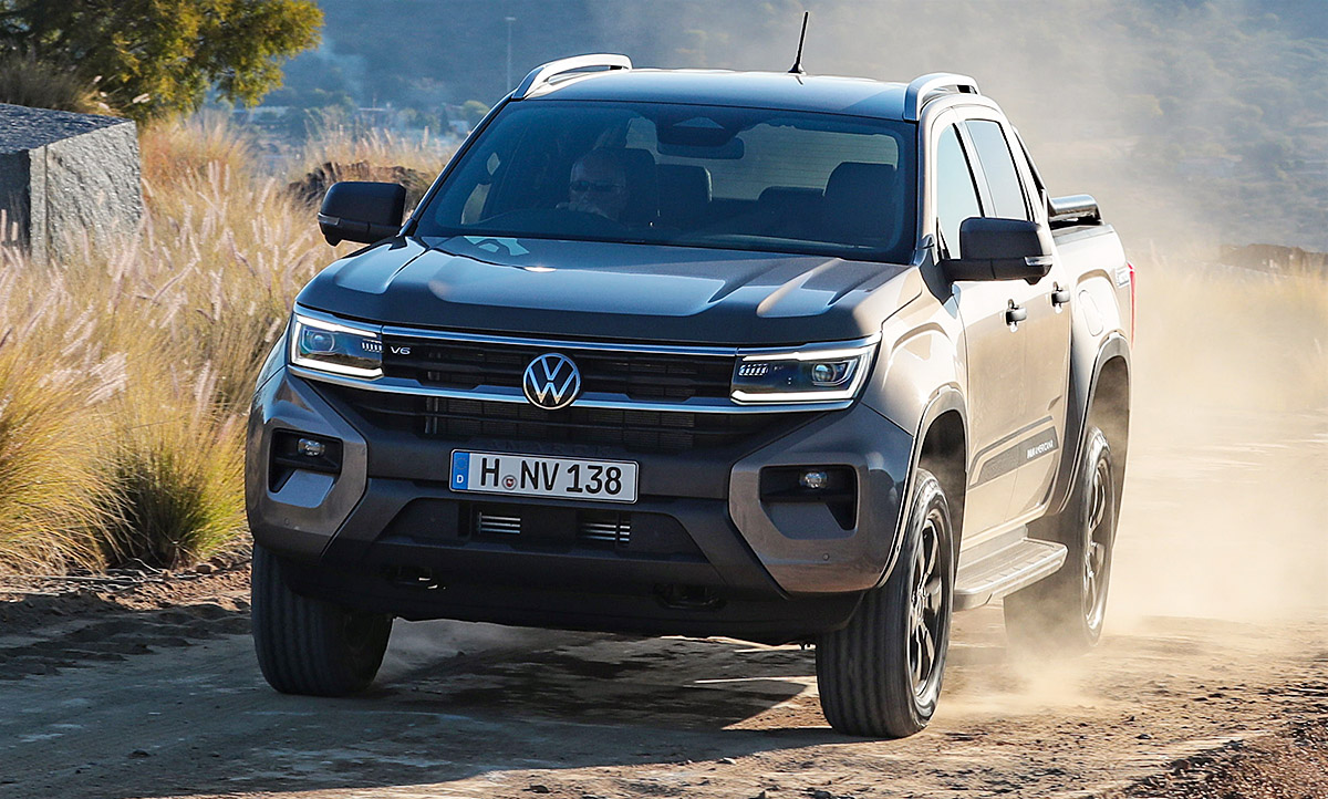 Neuer VW Amarok (2022): Erste Testfahrt