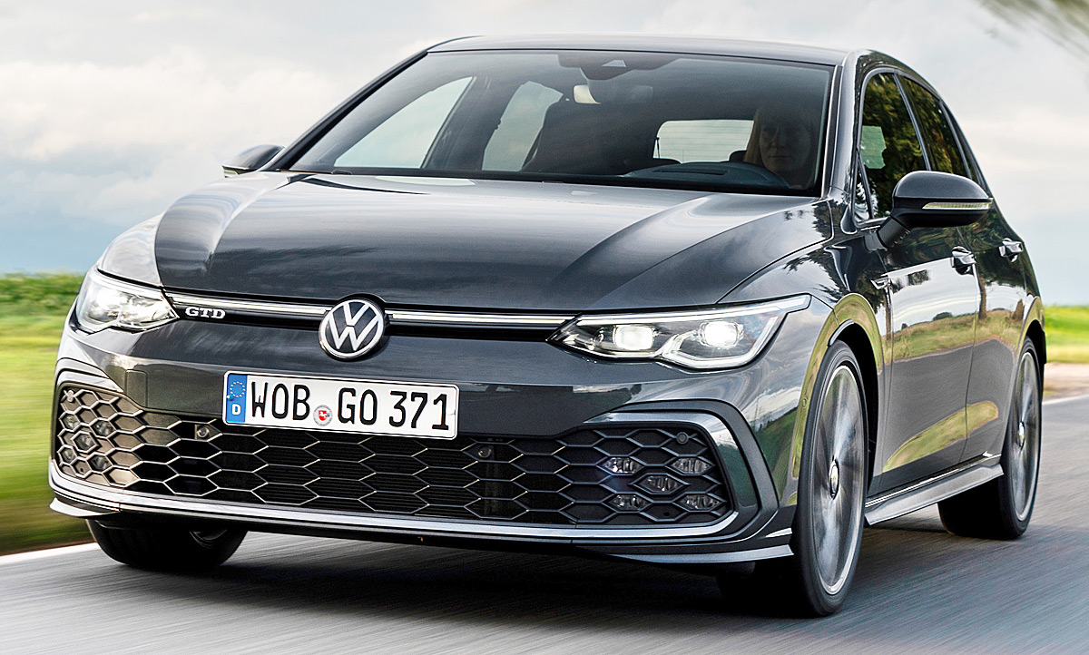 Neuer VW Golf 8 GTD (2020) Erste Testfahrt autozeitung.de