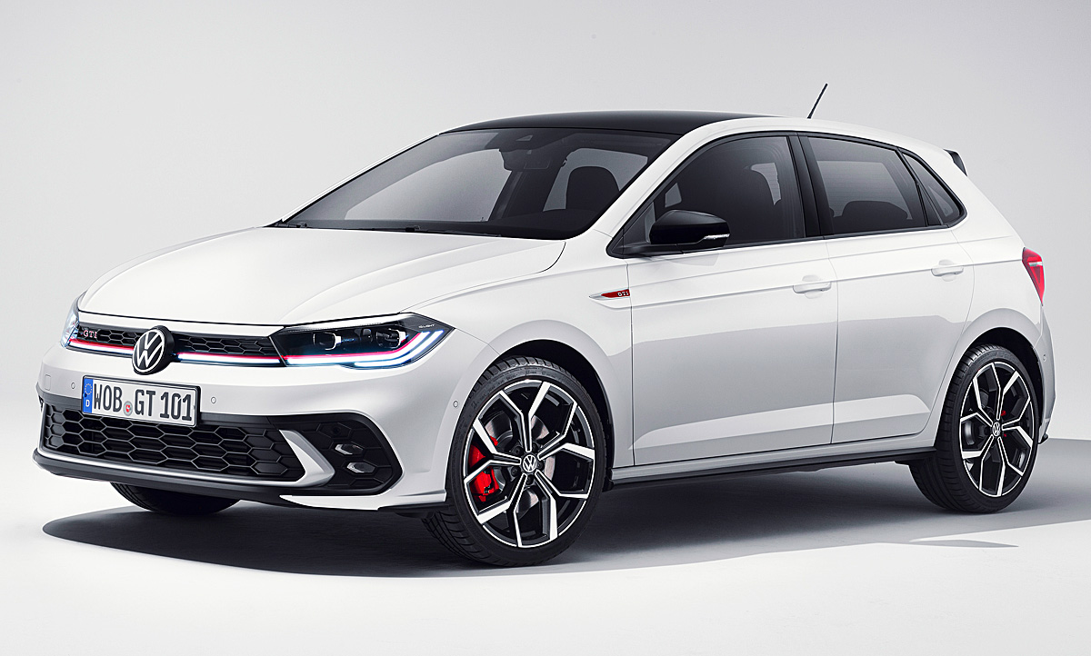 Foto (Bild): VW Polo VI GTI Facelift 2021 - Mittelkonsole mit