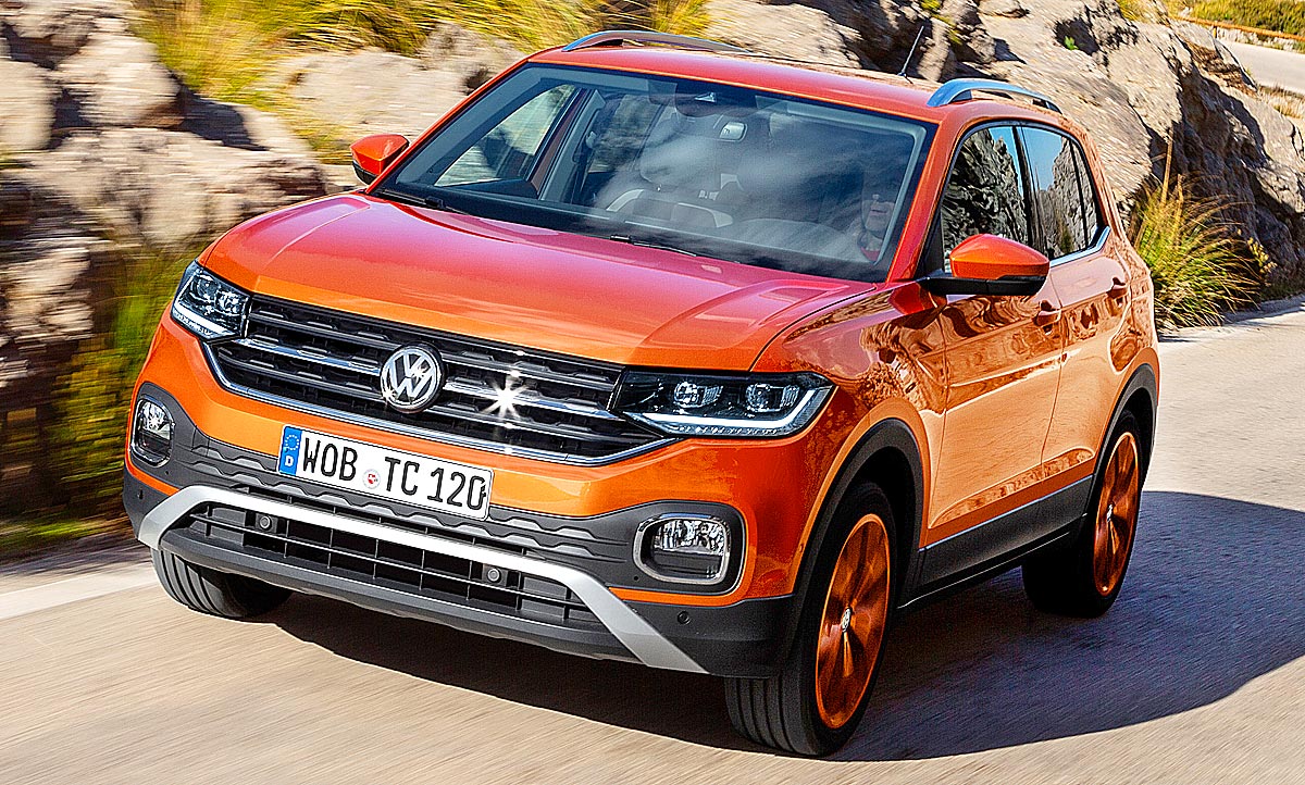 Der gesuchte Volkswagen T-Cross Mark 1 (2019) Gebrauchtwagen ist