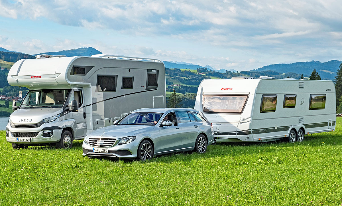 Wohnmobil/Wohnwagen: Konzept-Vergleich