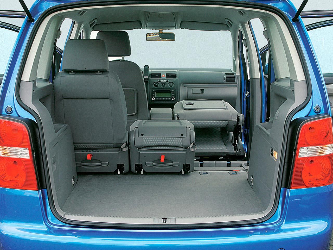 Vw touran ladevolumen