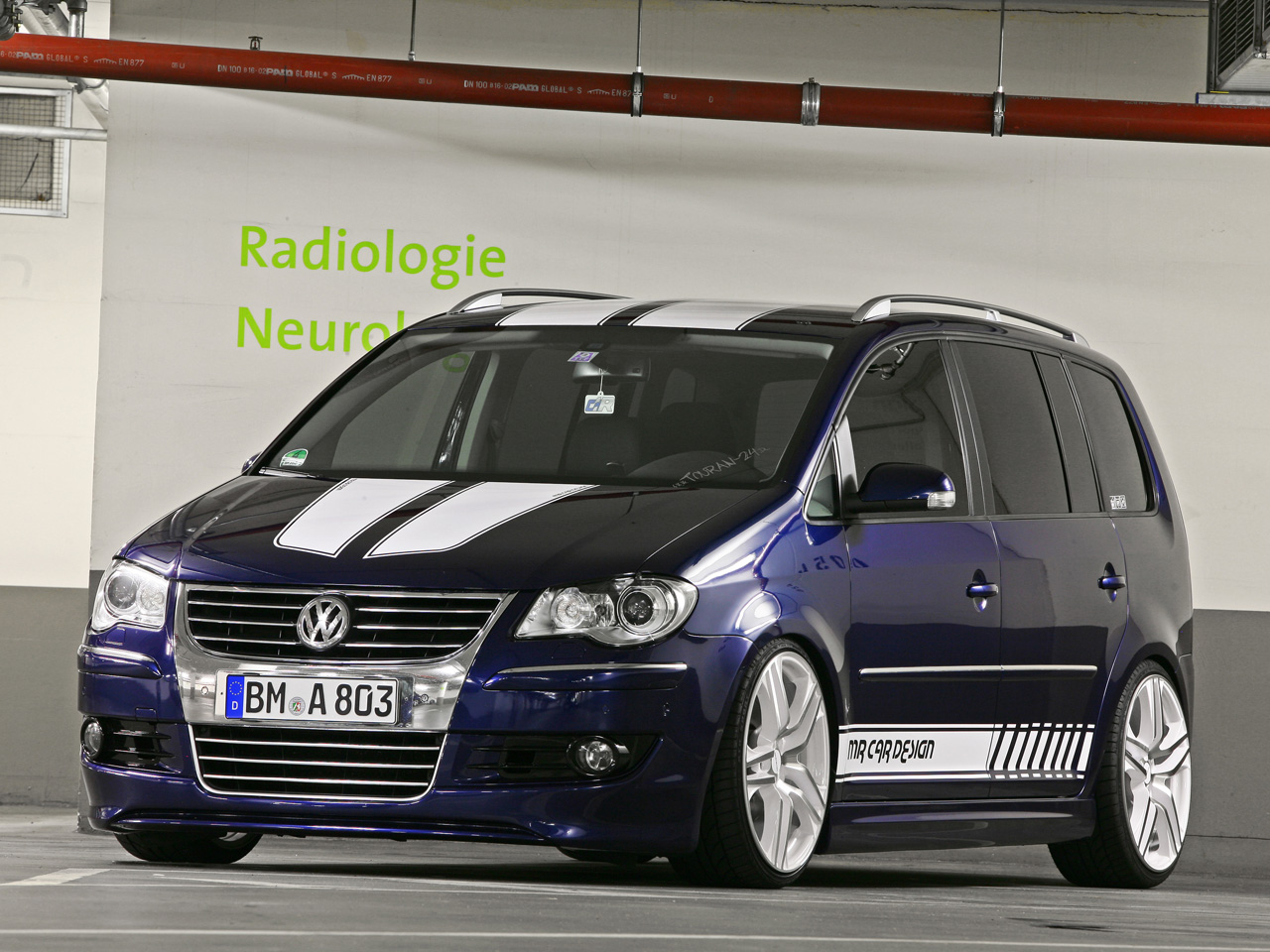 VW Racing Touran von MR Car Design