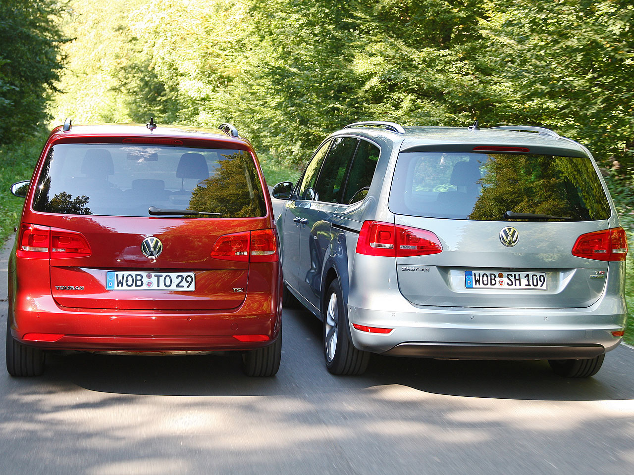 Family Practicality: Vw Sharan Vs Vw Touran