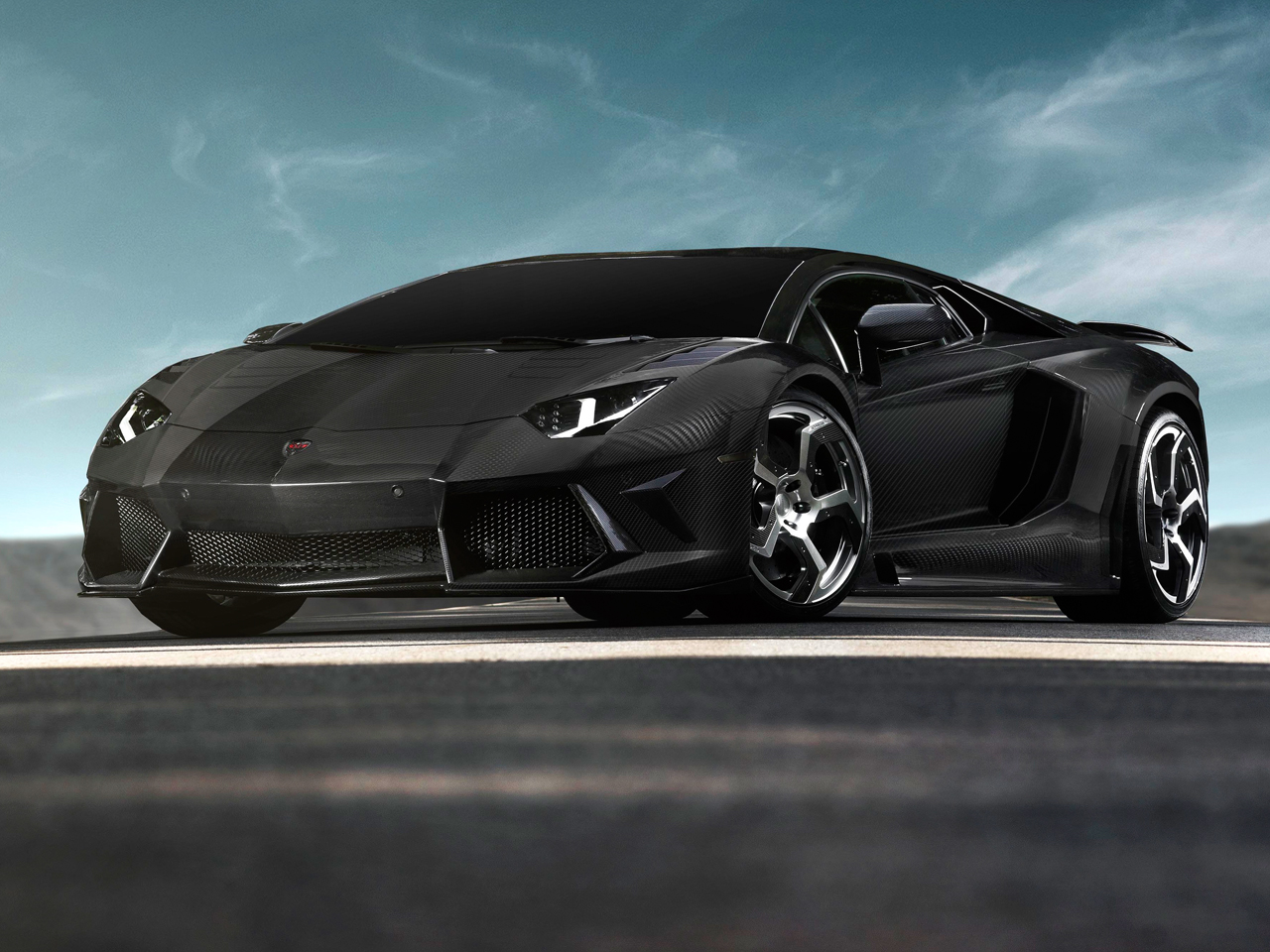 Lamborghini Aventador Extrem-Tuning 2012: Mansory Carbonado