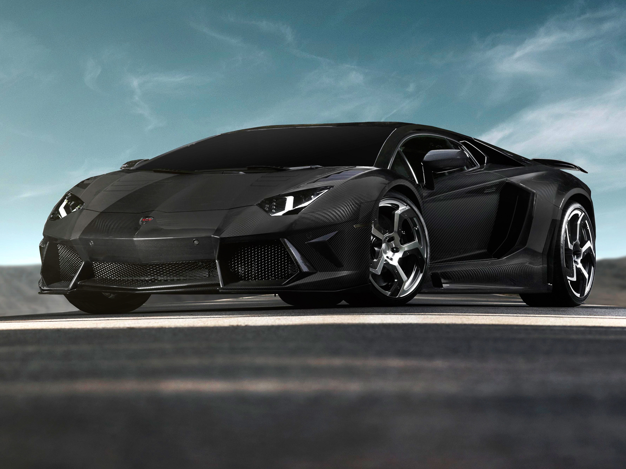 Lamborghini Aventador Extrem-Tuning 2012: Mansory Carbonado